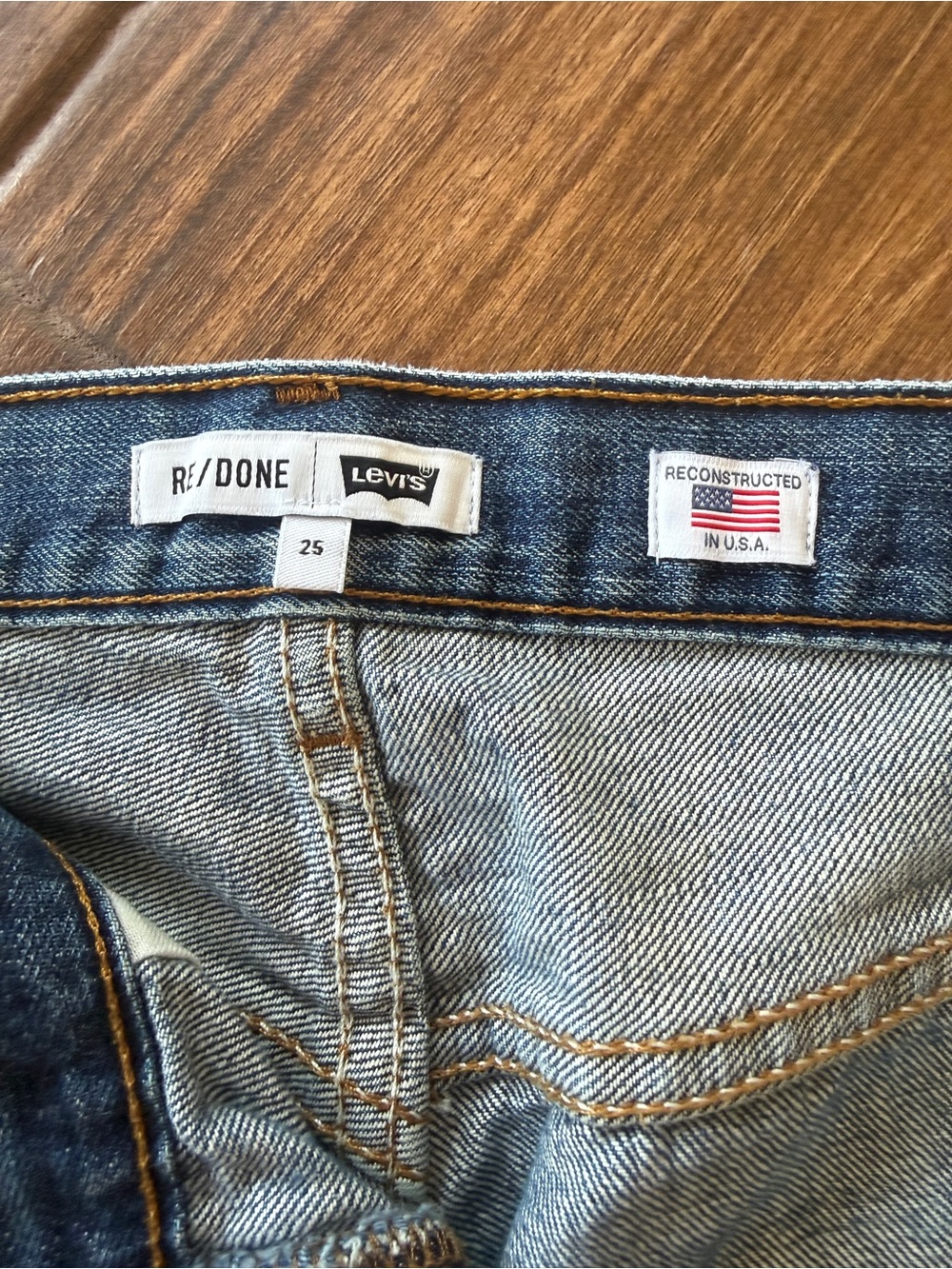 Re/Done - Levi’s | Boyfriend Jean | sz 25 - Picture 5 of 6